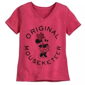 Disney “Original Mouseketeer” Minnie Mouse Pink T-Shirt